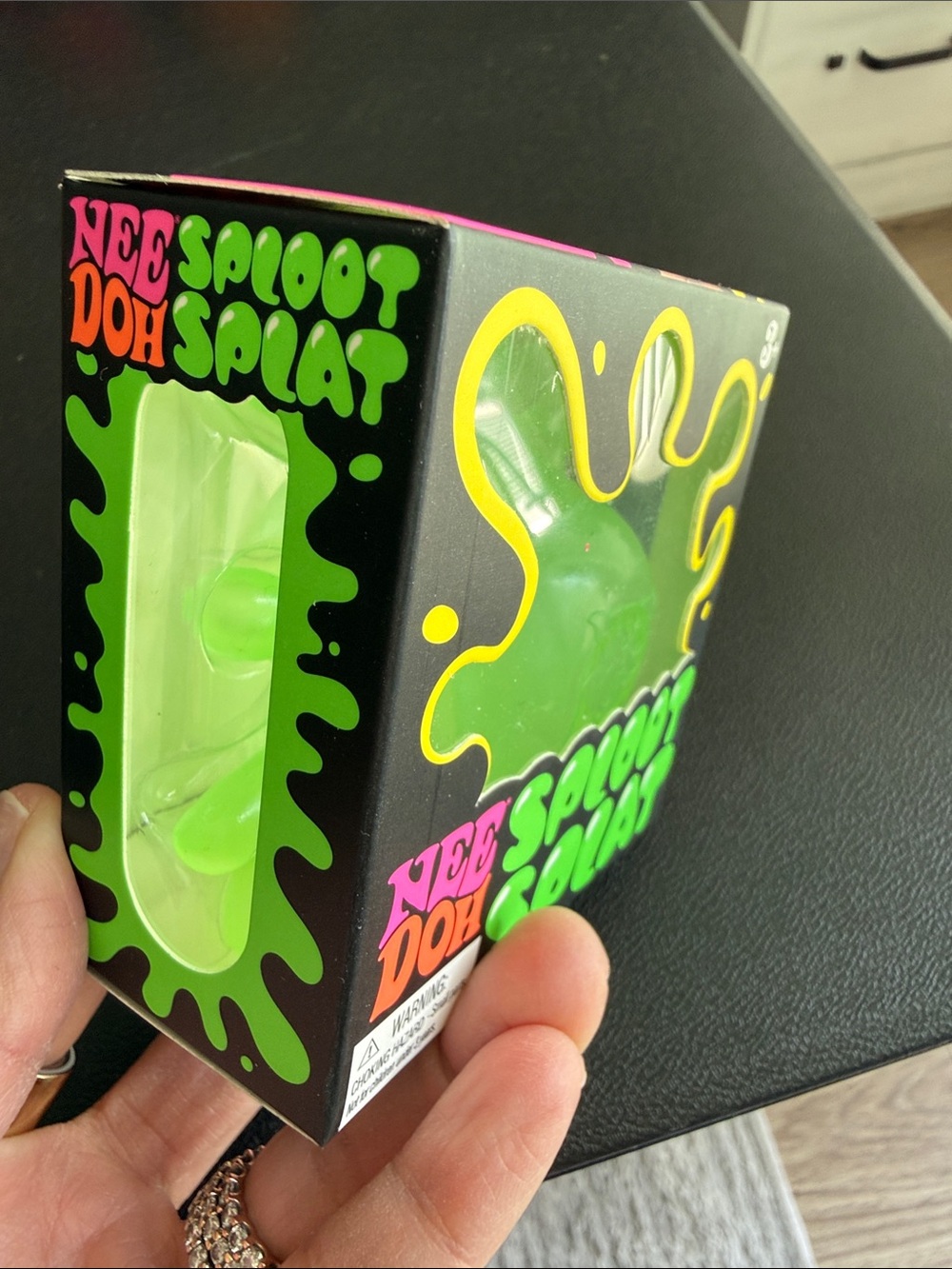 BNIB NeeDoh Sploot Splat, Yellow - Picture 2 of 4